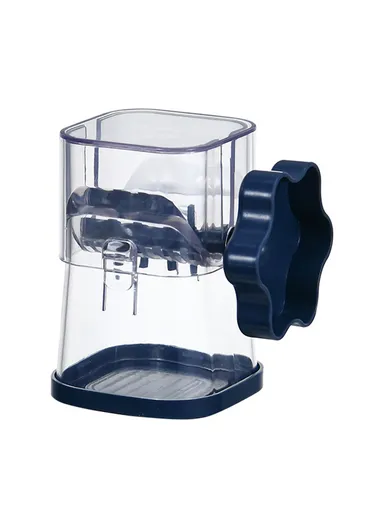 Nut Crusher Manual Peanut Paste Masher Dry Fruits Chocolate Chopper Kitchen Tool (Without FDA Certification) - Navy Blue