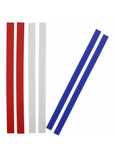 6Pcs / Set 2 / 4 / 6mm Silicone Measuring Dough Thickness Strips Rolling Pin Spacers Sticks for Baking ( BPA Free, No FDA )