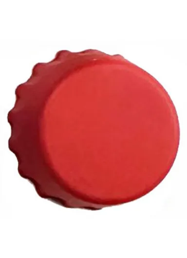 Silicone Rubber Bottle Cap Reusable Bottle Caps for Home Kitchen Gadgets (BPA Free, FDA Certified) - Red
