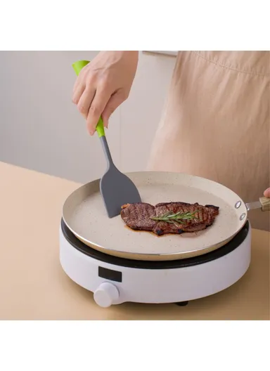 Creative Children Cookware Spatula Fork Spoon Kitchen Utensils (BPA Free, No FDA) - Celery Spatula