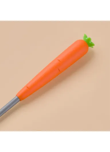 Creative Children Cookware Spatula Fork Spoon Kitchen Utensils (BPA Free, No FDA) - Carrot Spoon