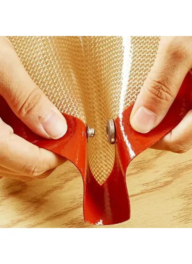 42 x 29.5cm Silicone Baking Mat with Small Buttons Non Stick Heat Resistant Pastry Mat (BPA Free, No FDA) - Black