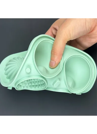 6 Cavity Ice Ball Maker Mold Food Grade Silicone Ice Tray for Cocktails (BPA Free, FDA / LFGB Certified) - Pink