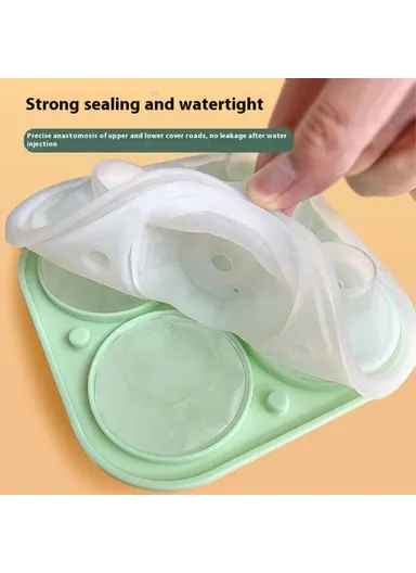 4 Cavity Diamond Shape Silicone Ice Maker Mold (BPA Free, FDA / LFGB Certified) - Yellow