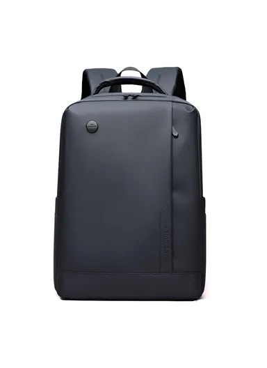 Men Laptop Backpack Large Capacity Nylon Waterproof Business Daypack for Daily Travel 1316 - Dark Blue