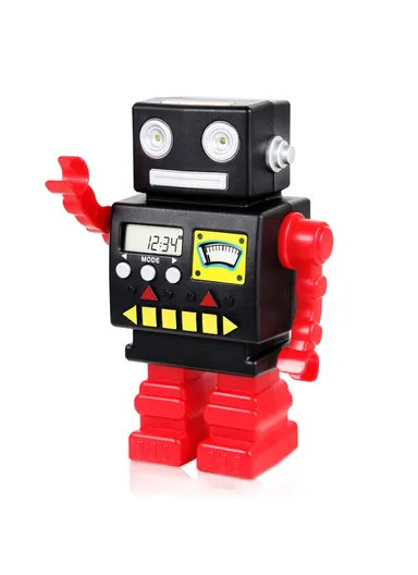 Cartoon Automatic Coin Counting Piggy Bank Robot for Kids Interactive Money Box (USD Version)