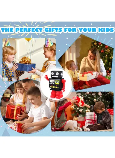 Cartoon Automatic Coin Counting Piggy Bank Robot for Kids Interactive Money Box (USD Version)