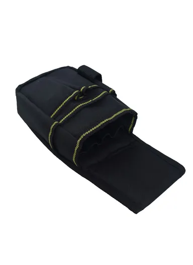 Tool Belt Pouch 600D Oxford Fabric with Waist Strap Multipurpose Repair Tool Organizer Bag (L25.5 x W12.5 x H3) cm