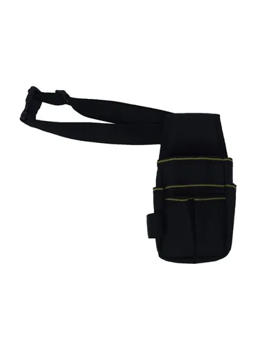 Tool Belt Pouch 600D Oxford Fabric with Waist Strap Multipurpose Repair Tool Organizer Bag (L25.5 x W12.5 x H3) cm