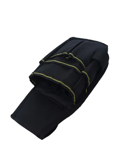 Tool Belt Pouch 600D Oxford Fabric with Waist Strap Multipurpose Repair Tool Organizer Bag (L25.5 x W12.5 x H3) cm