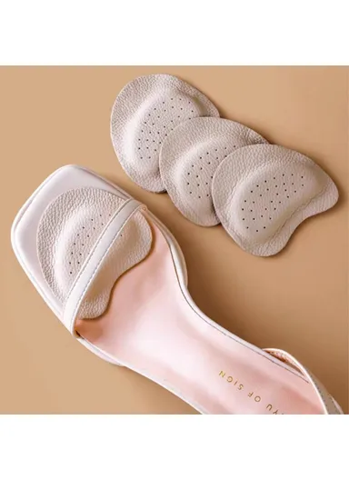 Anti-Slip High Heels Invisible Forefoot Pads Pain Relief Self Adhesive Half Insoles Inserts - 3mm