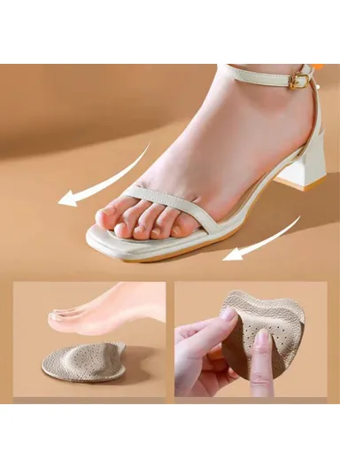 Anti-Slip High Heels Invisible Forefoot Pads Pain Relief Self Adhesive Half Insoles Inserts - 3mm