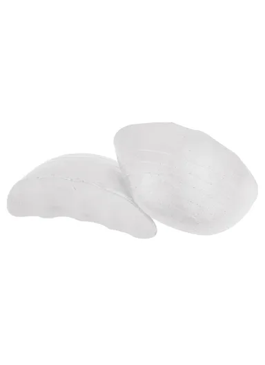 Shoe Toe Stopper Adjustable Filler Pads PU Foam Cushion For Loose Fitting Shoes &amp; Prevent Heel Slippage 001 - Grey / Round Toe