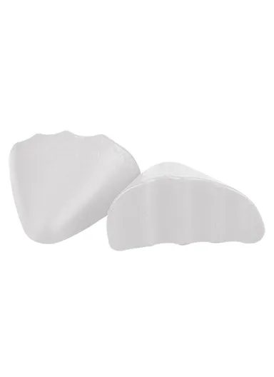 Shoe Toe Stopper Adjustable Filler Pads PU Foam Cushion For Loose Fitting Shoes &amp; Prevent Heel Slippage 001 - Grey / Pointed Toe