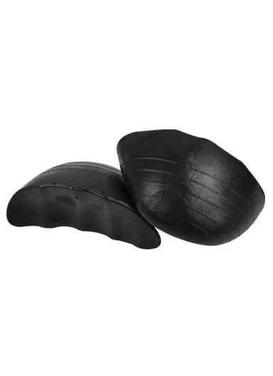 Shoe Toe Stopper Adjustable Filler Pads PU Foam Cushion For Loose Fitting Shoes &amp; Prevent Heel Slippage 001 - Black / Round Toe