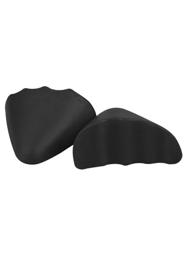 Shoe Toe Stopper Adjustable Filler Pads PU Foam Cushion For Loose Fitting Shoes &amp; Prevent Heel Slippage 001 - Black / Pointed Toe