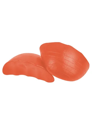 Shoe Toe Stopper Adjustable Filler Pads PU Foam Cushion For Loose Fitting Shoes &amp; Prevent Heel Slippage 001 - Orange / Round Toe