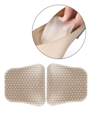 1 Pair Honeycomb Arch Support Insoles Orthopedic Cushion For Flat Feet &amp; High Arches One Size - Apricot