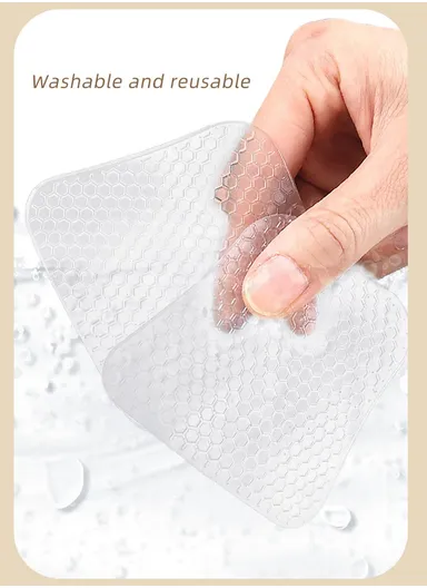 1 Pair Honeycomb Arch Support Insoles Orthopedic Cushion For Flat Feet &amp; High Arches One Size - Black