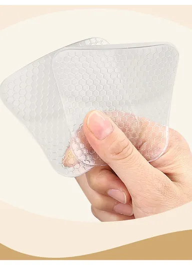 1 Pair Honeycomb Arch Support Insoles Orthopedic Cushion For Flat Feet &amp; High Arches One Size - Black