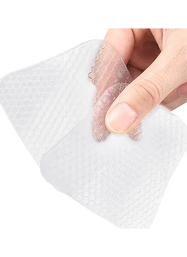 1 Pair Honeycomb Arch Support Insoles Orthopedic Cushion For Flat Feet &amp; High Arches One Size - Black