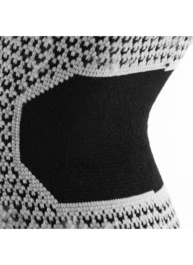 Knee Brace Knee Compression Sleeve Support for Men and Women Compression Breathable Knee Pads AB066 - Black/L