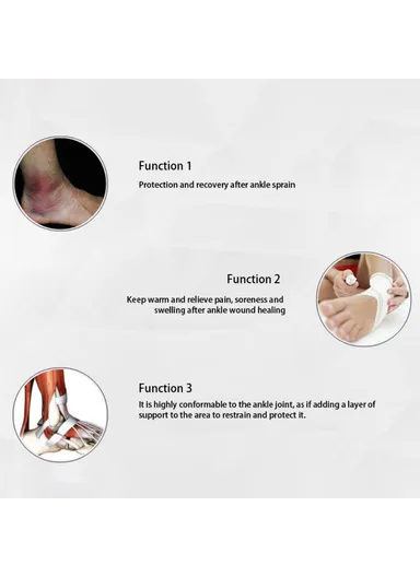 1 Pair Plantar Fasciitis Compression Socks Outdoor Sports Ankle Sleeve - Skin Color / S