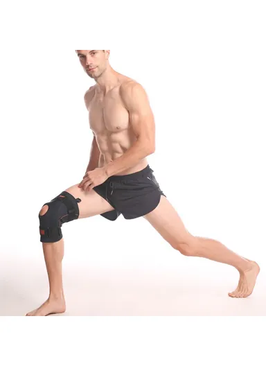 Knee Brace for Women and Men Knee Pain Reliever Patellar Knee Support with Side Stabilizers for Meniscus Tear Arthritis HX-7902 - L