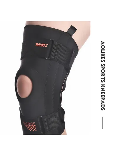 Knee Brace for Women and Men Knee Pain Reliever Patellar Knee Support with Side Stabilizers for Meniscus Tear Arthritis HX-7902 - L