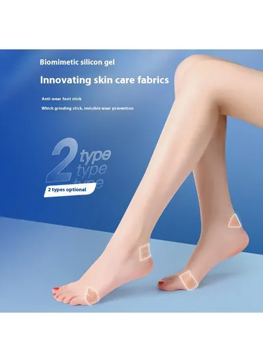 30Pcs High Heel Cushion Inserts, Toe Protector Gel Pads, Anti-Blister Tape for Shoes - Skin Color