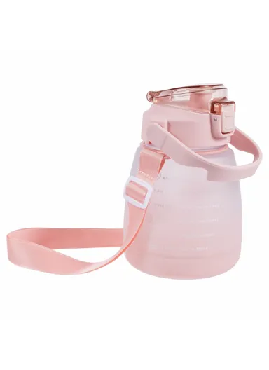 1300ML Drinking Cup Camping Cycling Water Bottle with Straw (BPA-Free, NO FDA Certified) - Pink