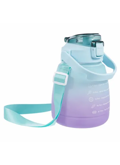 1300ML Large Water Bottle Drinking Cup with Straw (BPA-Free, NO FDA Certified) - Gradient Green