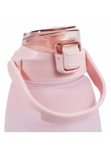 1300ML Large Water Bottle Drinking Cup with Straw (BPA-Free, NO FDA Certified) - Gradient Pink