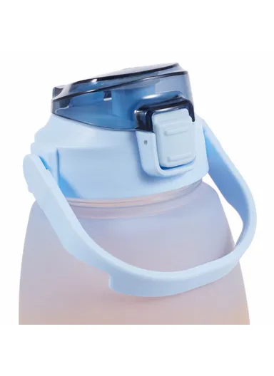 1300ML Large Water Bottle Drinking Cup with Straw (BPA-Free, NO FDA Certified) - Gradient Blue