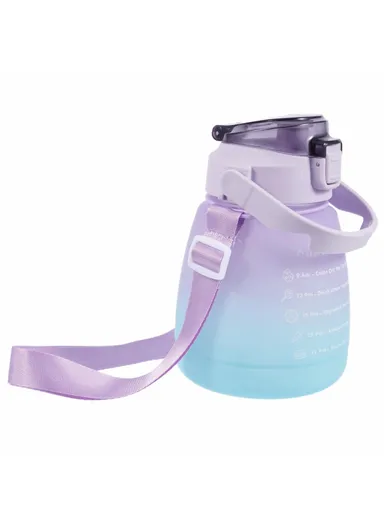 1300ML Large Water Bottle Drinking Cup with Straw (BPA-Free, NO FDA Certified) - Gradient Purple