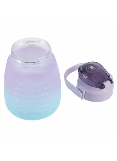 1300ML Large Water Bottle Drinking Cup with Straw (BPA-Free, NO FDA Certified) - Gradient Purple