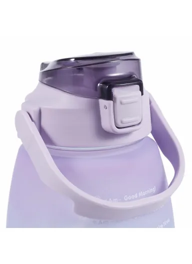 1300ML Large Water Bottle Drinking Cup with Straw (BPA-Free, NO FDA Certified) - Gradient Purple