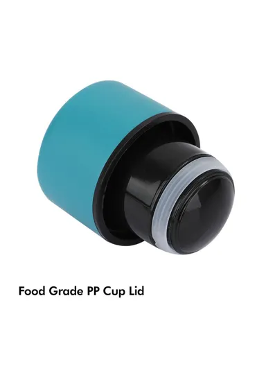 550ml Geometric Pattern 304 Stainless Steel Vacuum Insulated Water Bottle (D7.3 x H24)cm - Yellow