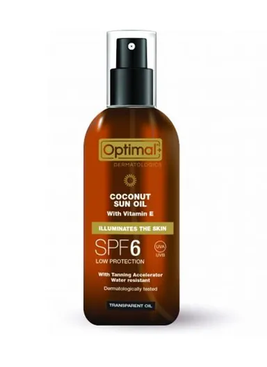 200ml Tanning Oil with SPF 6 Vitamin E Formula OPH-1604