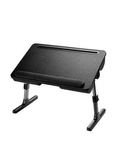 Adjustable Laptop Stand, Foldable Design &amp; Non-Slip Base Black CEF015