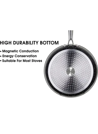 28cm Toughened Non-Stick Frypan VK-1728 (D28 x H5)cm 