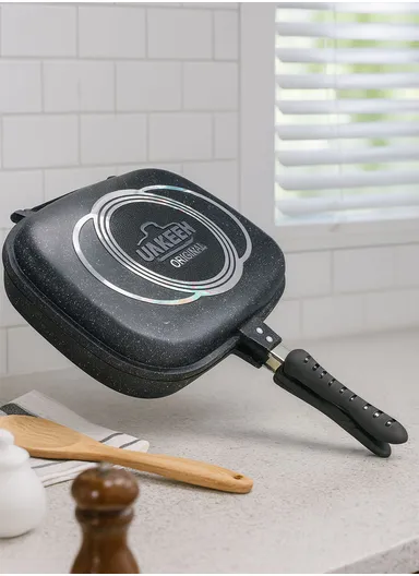 32cm Granite Non-Stick Die-Casting Frypan VK-130 - Black