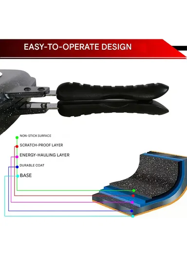 32cm Granite Non-Stick Die-Casting Frypan VK-130 - Black