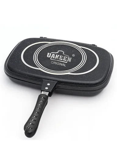 40cm Granite Non-Stick Die-Casting Frypan VK-132 - Black