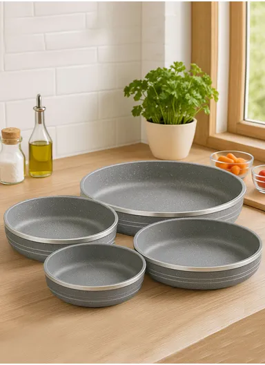 26/30/34/38cm Non-Stick Cake Pan VK-151 - Grey