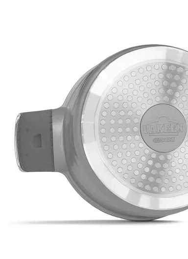 20/24/28/32cm Non-Stick Die-Casting Granite Coating, Casserole With 28cm Shallow Pot Set VK-51 - Grey