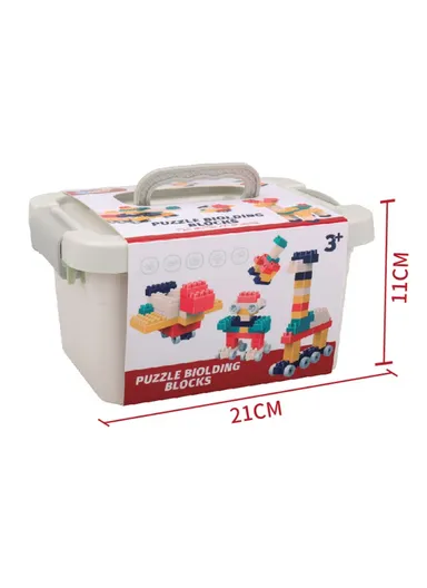 58-Pcs Creative Learning Blocks Build, Imagine &amp; Play