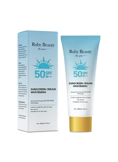 200g Sunscreen Cream Deep Moisture &amp; UV Protection SC-166