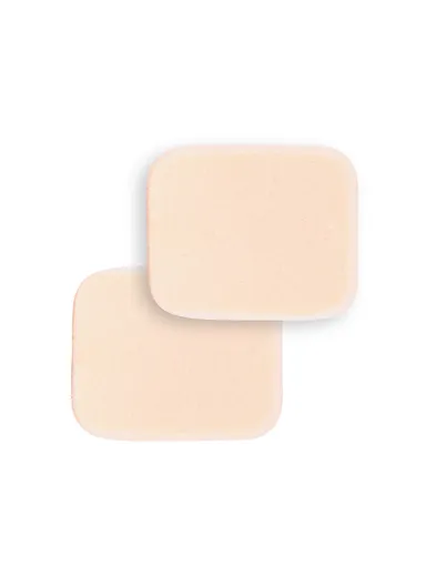 2-Pcs Rectangular Powder Sponge, Soft, Flexible HB-329-41