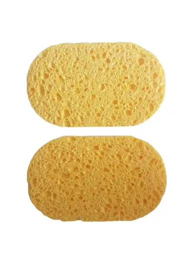 2-Pcs Long Facial Sponge, Suitable for All Skins, High Quality Material HB-329-30